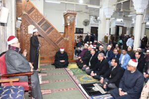 محافظ الفيوم ونائبه يشهدان الاحتفال بذكرى الإسراء والمعراج2