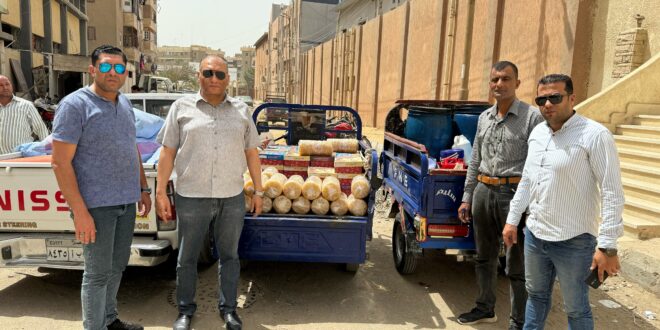 صورة-حملة تموينية مكبرة بالفيوم