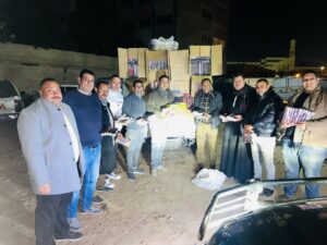 ضبط سيارة ألعاب نارية بالفيوم