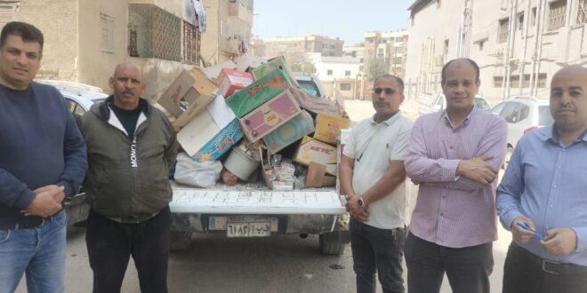ضبط مخالفات تموينية متنوعة بالفيوم