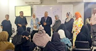 توزيع تابلت لمعلمات الفيوم