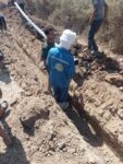 مد خطوط مياه جديدة بعزبتي علام والعمدة بالشواشنة بالفيوم