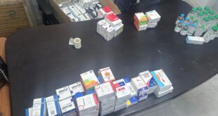 ضبط مخزن أدوية بدون ترخيص بالفيوم