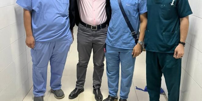 إنقاذ حياة طفل بالفيوم