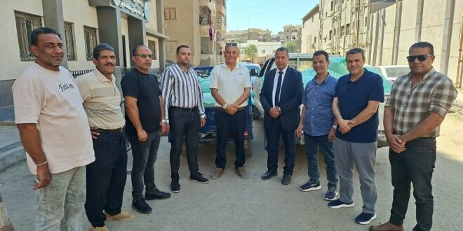 حملات تموينية بالفيوم- وكالة لحظة الإخبارية