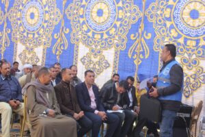 الجلسة الـ11 للحوار المجتمعي بقرية دار السلام بطامية بالفيوم2