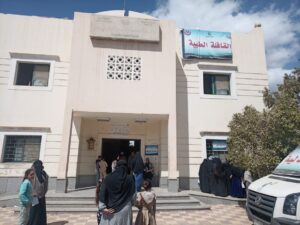 الوحدة الصحية بقرية فرقص بطامية بالفيوم